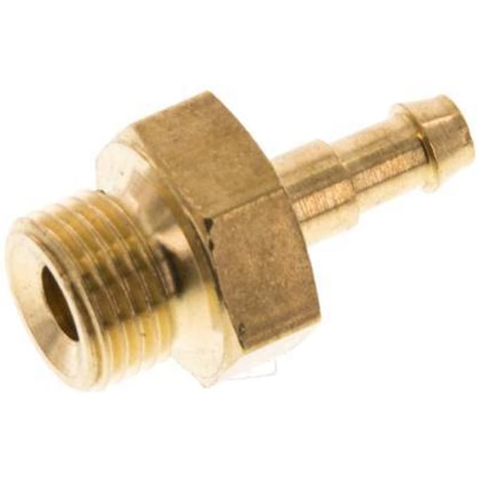 4 mm & G1/8'' Messing Slangpilaar buitendraad [5 Stuks]