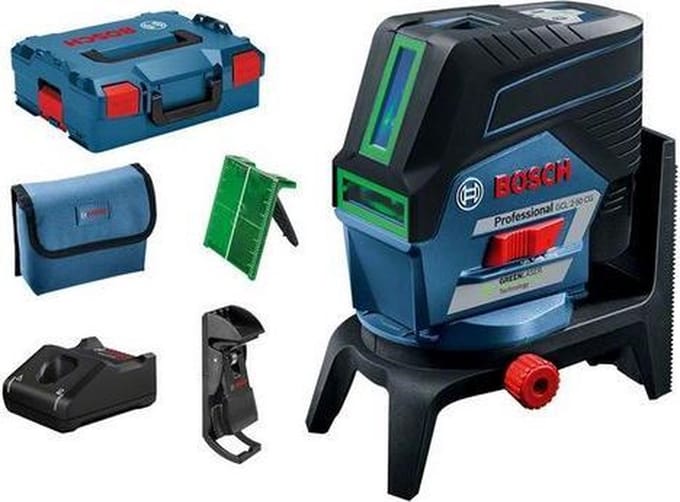 Lijnlaser GCL 2-50 CG (RM2 + BM3 houder + etui + richtplaat + 12V accu + lader)