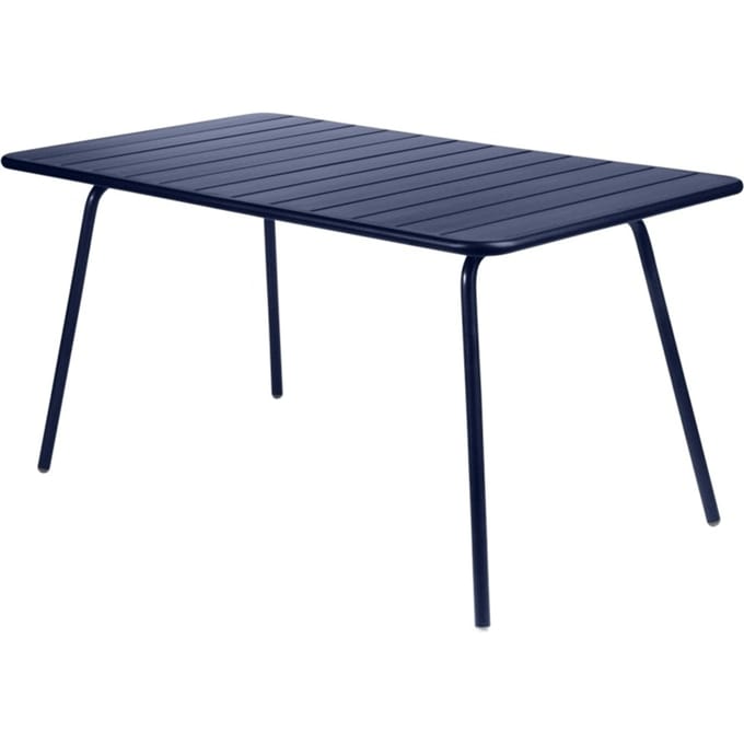 Fermob LUXEMBOURG tafel - 143 x 80 cm - 92 abyssblauw