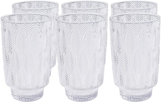 Waterglazen Fogli (6/set) Kare Design