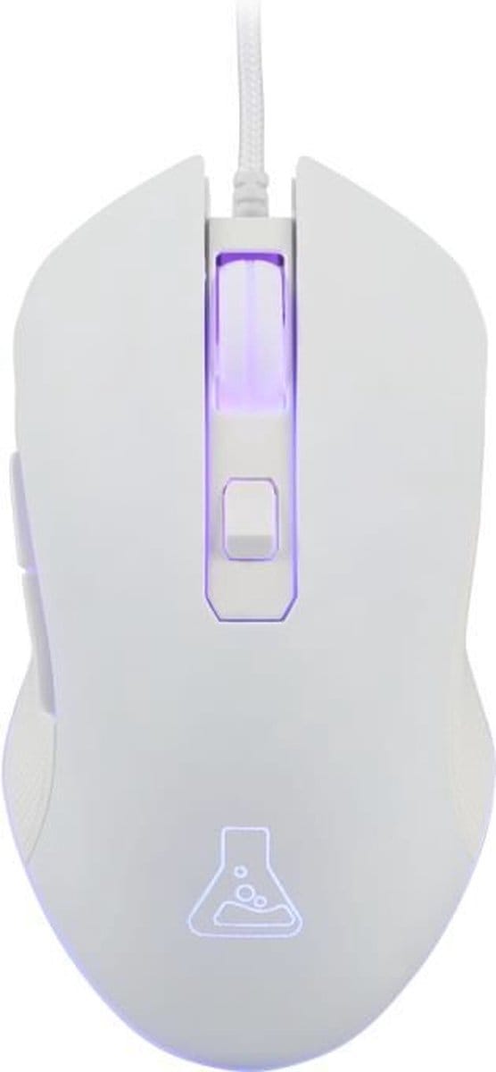 Draadloze gamingmuis - THE G-LAB - KULT HELIUM - Wit