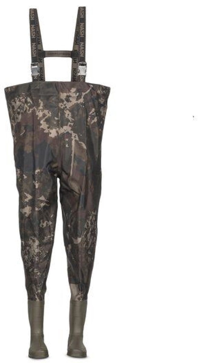 Nash Zero Tolerance HD Waders Xl Camo Size 46