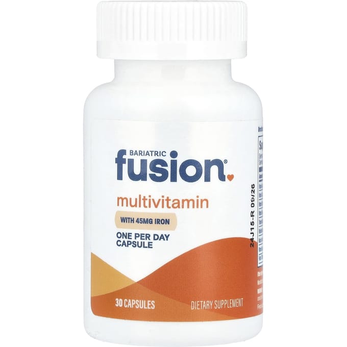 Bariatric Fusion, Multivitamine met IJzer, 30 Capsules