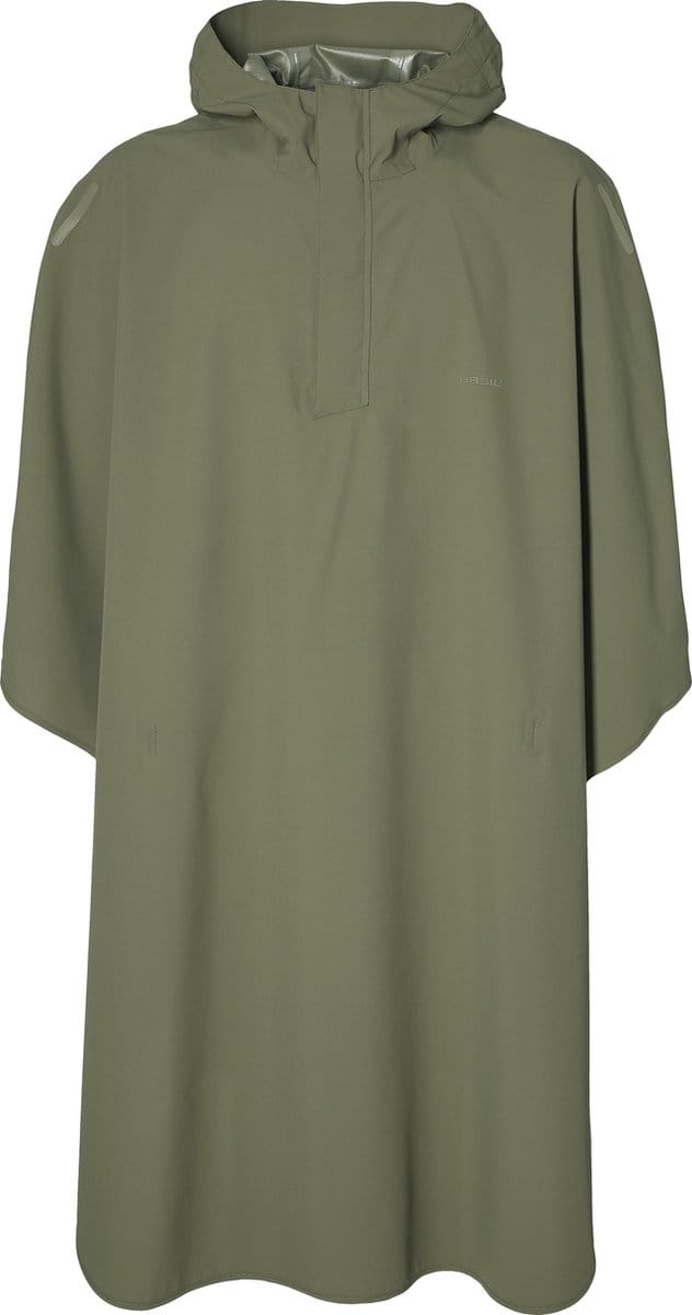 Basil Hoga Regenponcho Unisex - Groen - One Size
