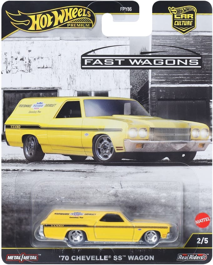 Hot Wheels 70 CHEVELLE SS WAGON