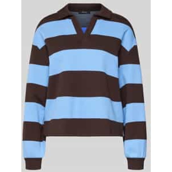 sweatshirt met Platte kraag Model 'Glocki'