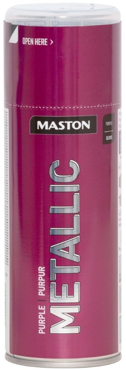 Maston Metallic - paars - spuitverf - 400 ml - spuitbus verf