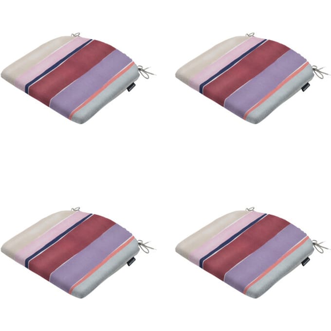 Madison zitkussen nox - 46x48x4,5cm set van 4