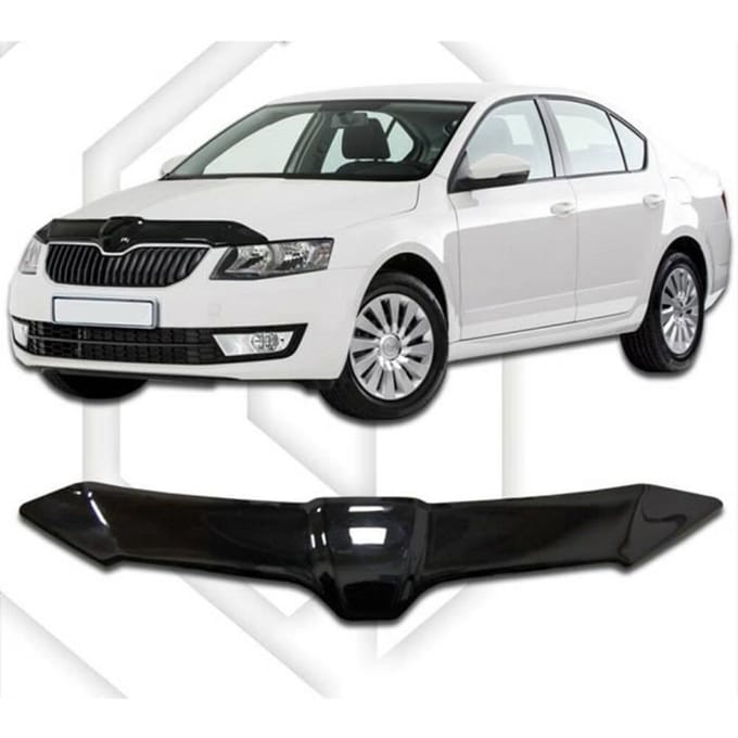 SCOUTT BRA CAPOT DEFLECTEUR PROTECTION pour SKODA OCTAVIA 3 hatchback 2013-2017