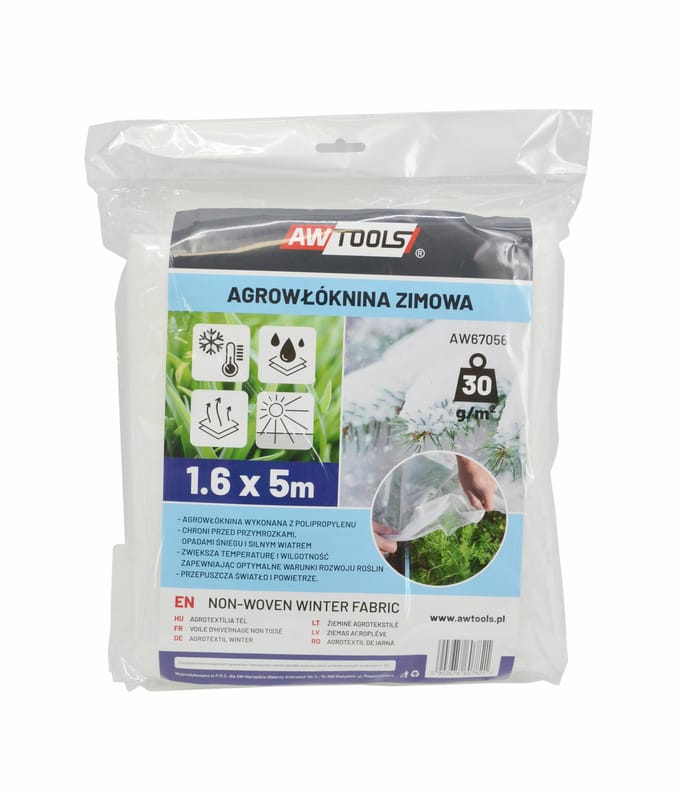 Awtools Serie - Winter Agrowoeknina - 1,1x10m - UV-Stabilisator - Wit