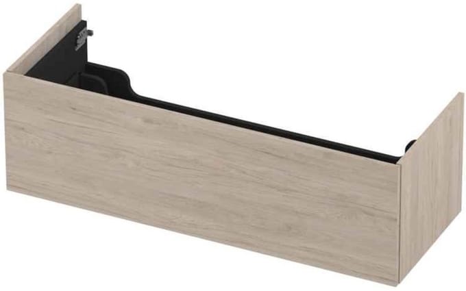 INK - Onderkast 1 Lade Push 2 Open Bestaande Uit - 1200x450x376 Mm - Ivoor Eiken