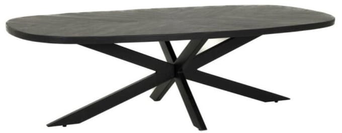 Tower Living Salontafel Silvi Zwart 130cm