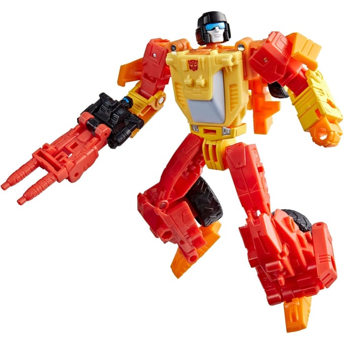 Hasbro Transformers Age of the Primes Deluxe Class Action Figure Targetmaster Sureshot 14 cm Action Figuur