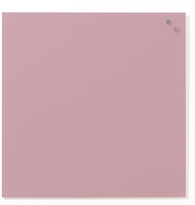 NAGA  Glassboard 45x45cm Licht Roze