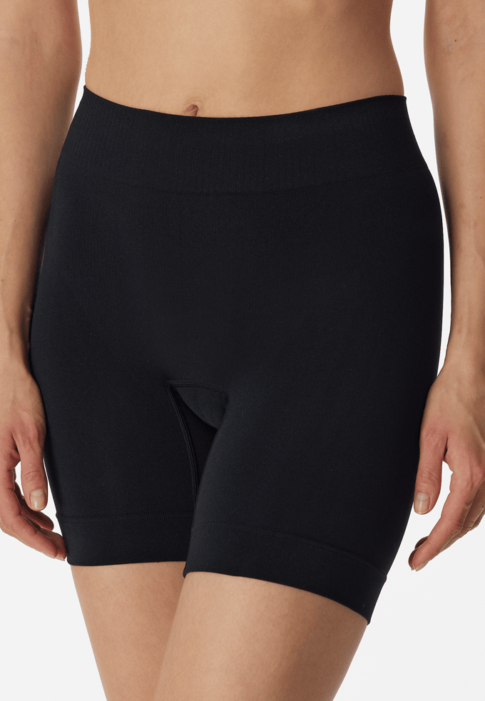 Naadloze zwarte short - Classic Seamless M