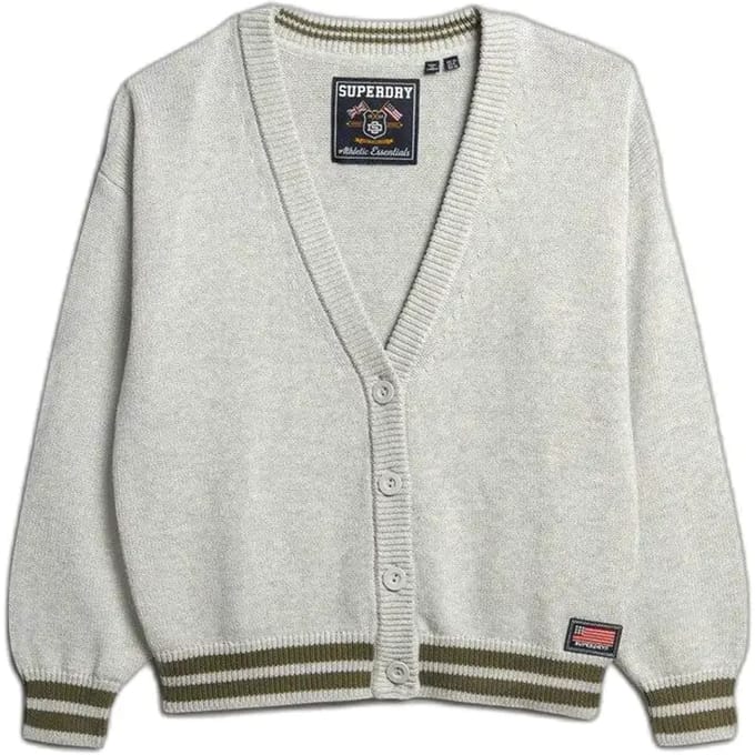 Superdry - Wijdvallend gebreid vest - Dames - Cardigans