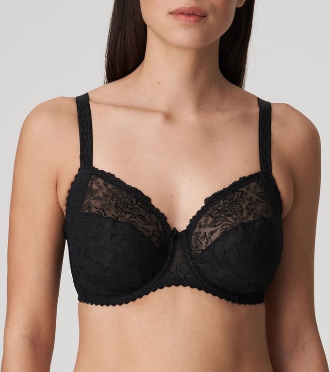 PrimaDonna Alara Beugel Bh 0163013 Zwart - maat EU 65F / FR 80F