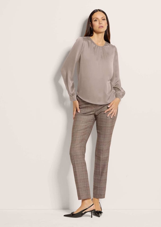 MADELEINE Blouse Satijnen blouse