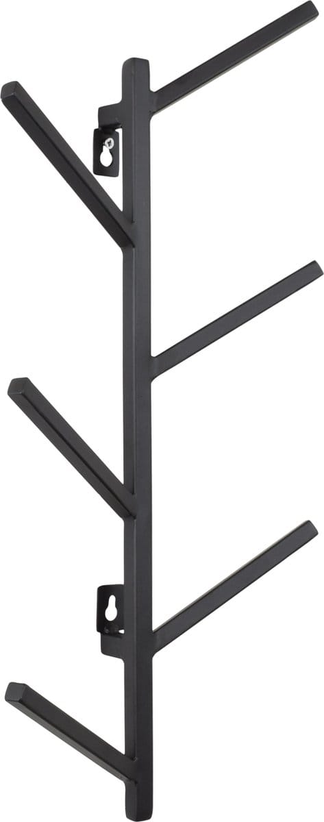 LOFT42 Tree Kapstok - Zwart – Metaal – 5 haken - 55x25x8