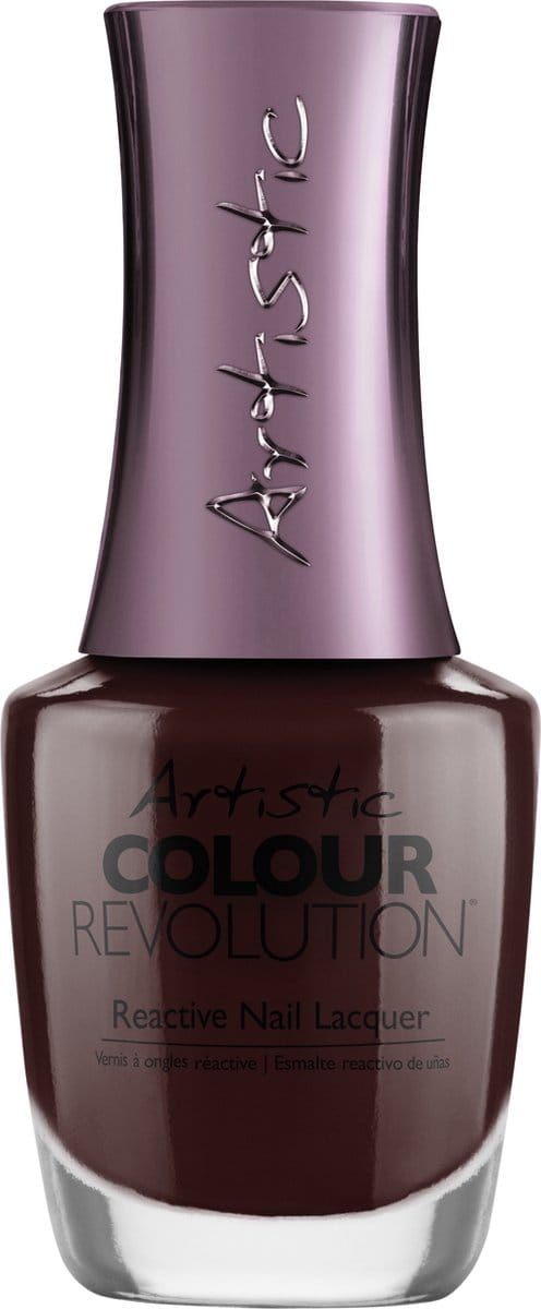 Artistic Nail Design Colour Revolution ' Hidden Love ' ( Donker-Rood Crème )