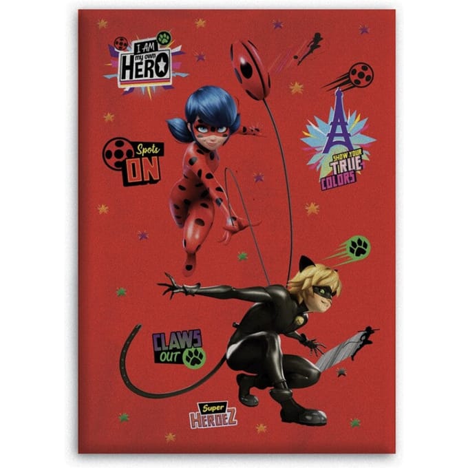 Miraculous Ladybug fleece deken