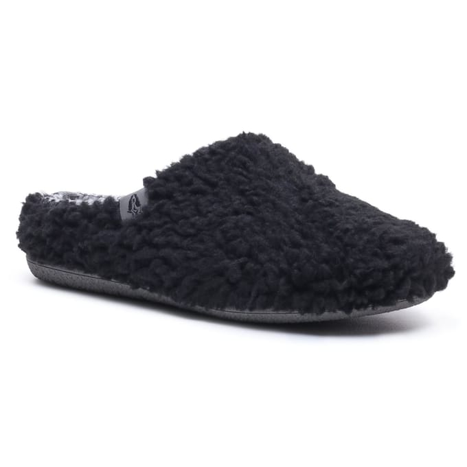 Hush Puppies Goede Textiel Dames Zwarte Slippers