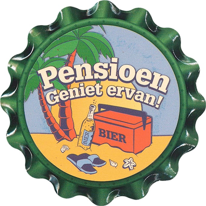 Cap coaster - Pensioen