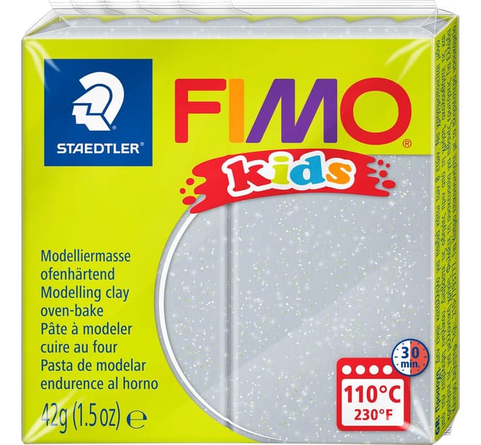 Staedtler Mod. clay FIMO kids glitter silver