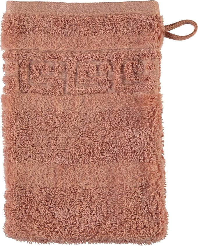 CAWÖ Noblesse Uni Washandje - Kaneel - 16x22