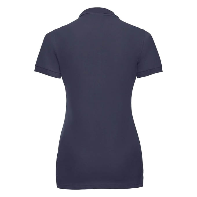 Russell Dames/dames Stretch Short Sleeve Polo Shirt (Franse marine)