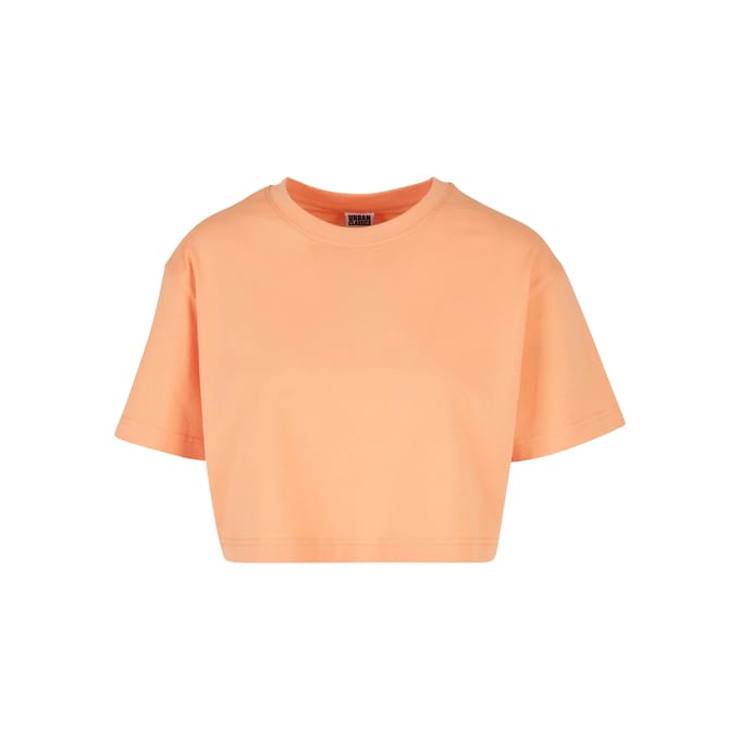 Urban Classics - Short Oversized Crop top - 3XL - Oranje