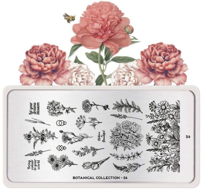 Botanical 26 Stempelplaat