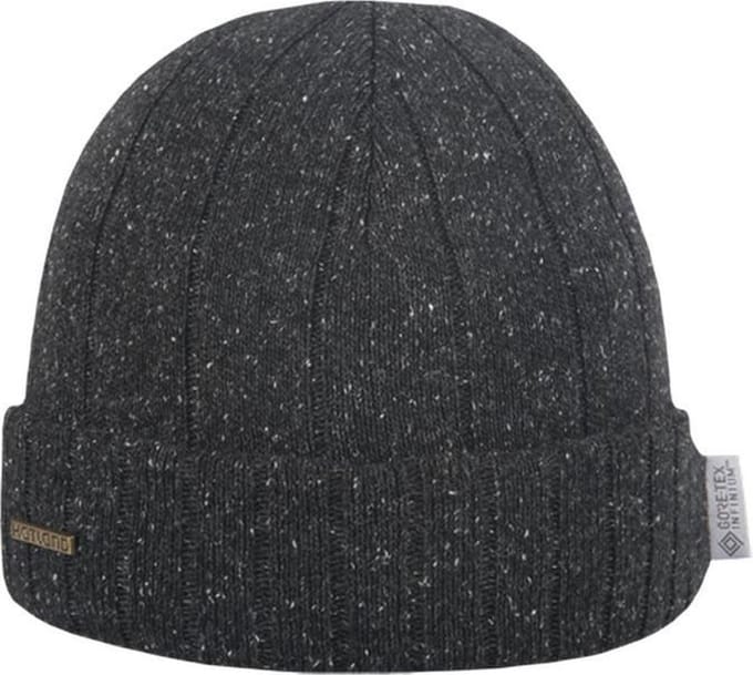 Hatland - Beanie voor heren - Yunus Windstopper - Antraciet - maat Onesize