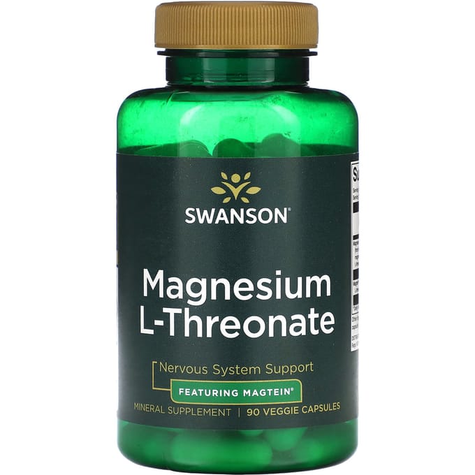 Magnesium L-Threonaat, 90 Veggie Capsules