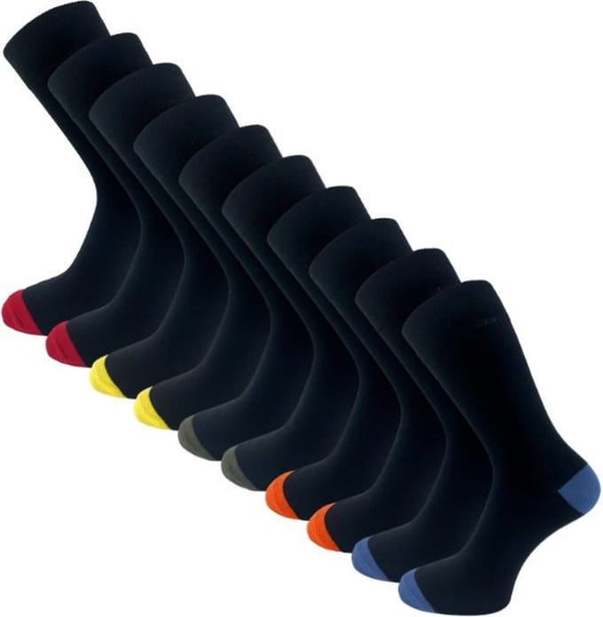 10 paar sokken - SQOTTON® - Fun - Mix - Maat 35-38