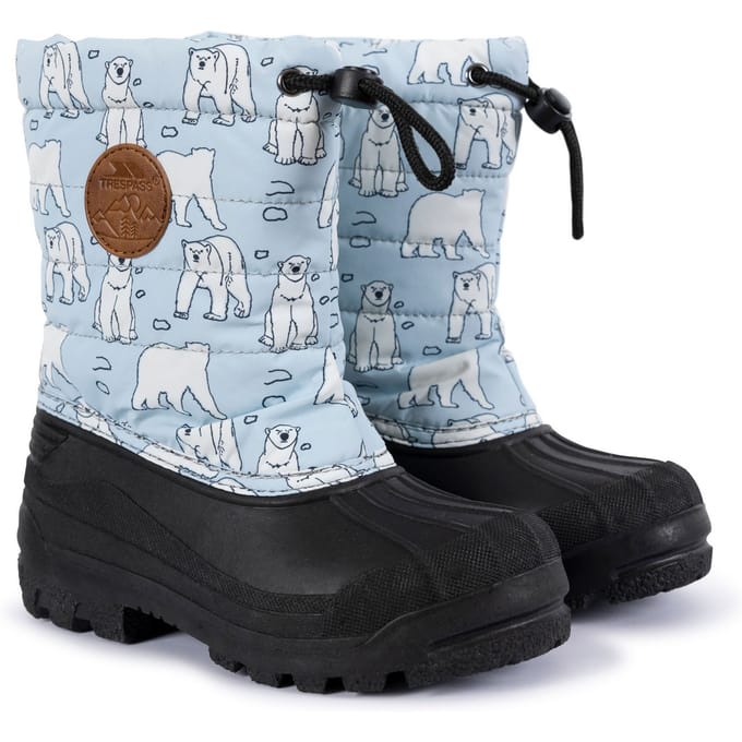 Trespass Remy Sneeuwschoenen voor kinderen (Blauw/Wit/Zwart)