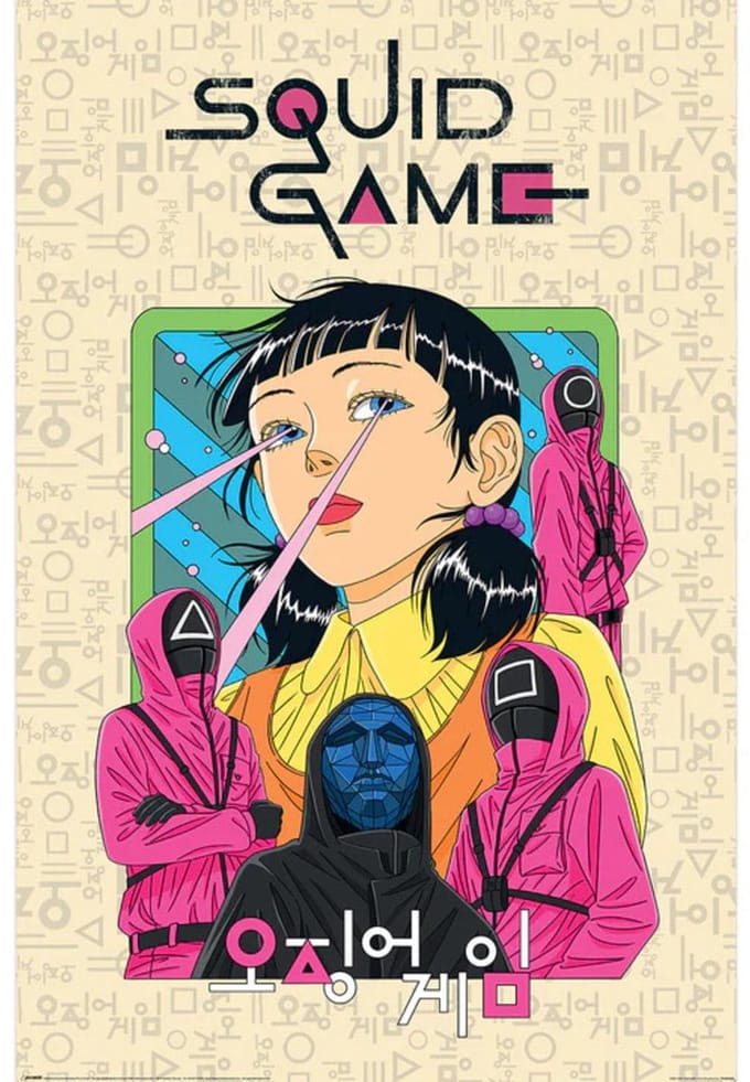 Poster Squid Game - 2 - Seoyoung 61x91,5cm