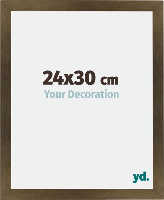 Your Decoration - Fotolijst 24x30 cm - MDF - Brons Decor - Mura