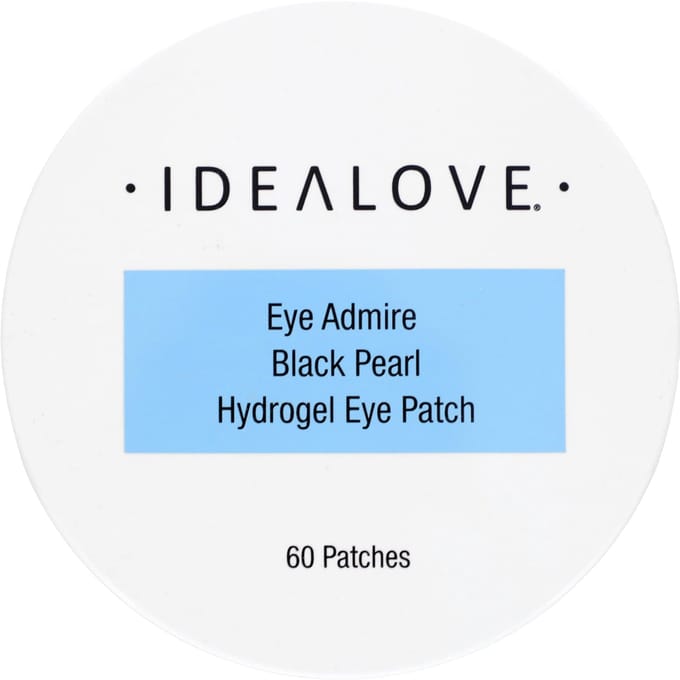 Idealove, Eye Admire Black Pearl Hydrogel Eye Patch, 60 patches black
