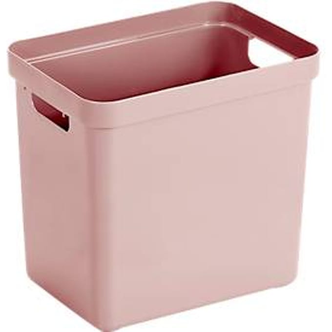 Sunware Sigma Home opbergbox 25L - 35x24.6x36.6 cm - Roze