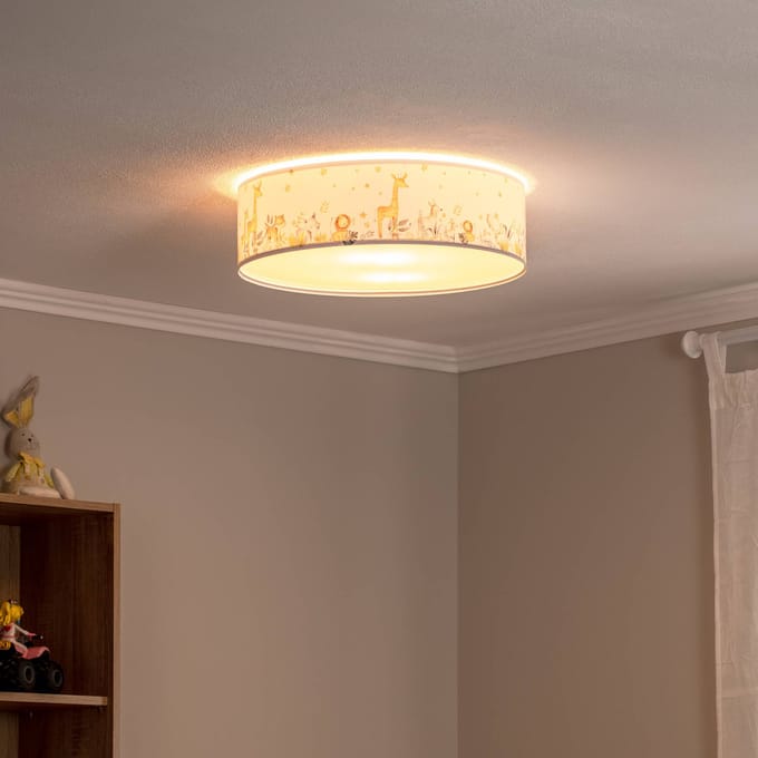 Euluna Kinderkamer plafondlamp Max, Ø 50 cm
