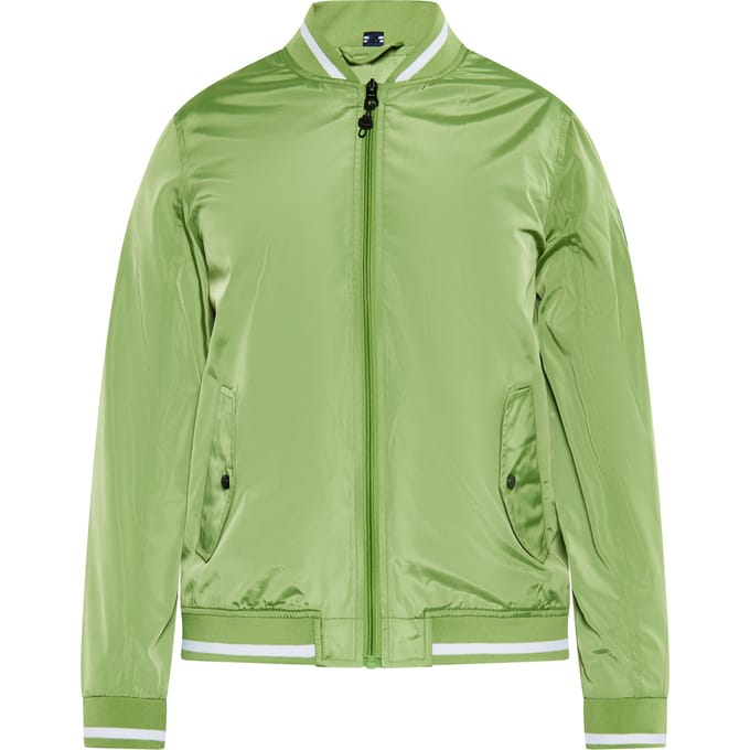 Schmuddelwedda college jack Heren lichtgroen