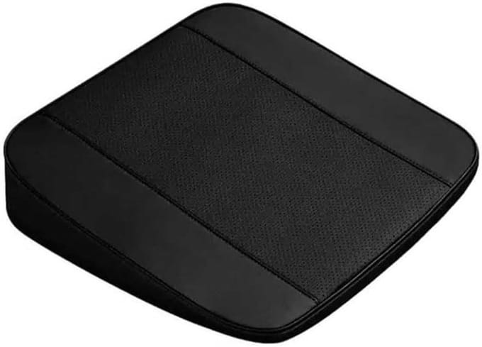 Autostoelkussen - Stoelverhoger Auto - Comfortabel Rijden - Ergonomisch Ontwerp - 6 cm Dik - Zwart