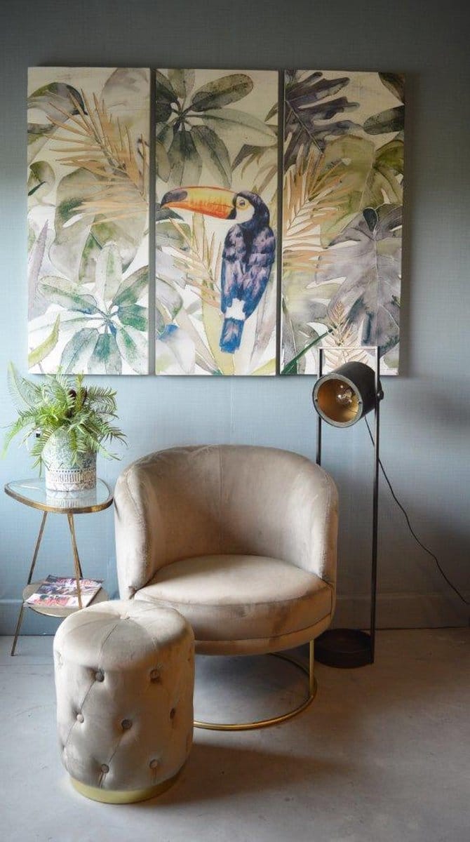 PTMD Derek zwarte vloerlamp maat in cm: 30 x 30 x 120