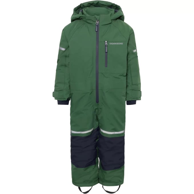 Didriksons Falken, winteroverall, junior, donkergroen
