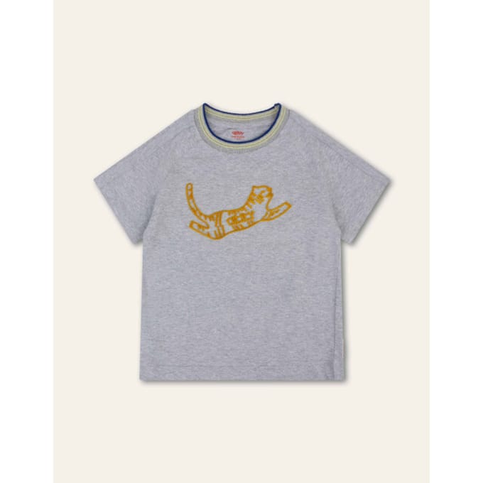 Oilily Tristany T-Shirt- maat128/8yr Forged Iron