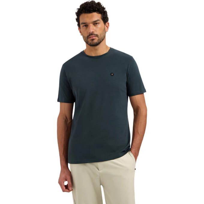 No Excess T-shirt crewneck peached dark steel