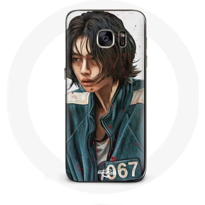 Samsung Galaxy S7 hoesje Inktvis Game Kang Sae Byeok Nummer 067