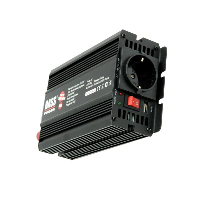 600 W, 12 V, volledige sinusspanningsomvormer