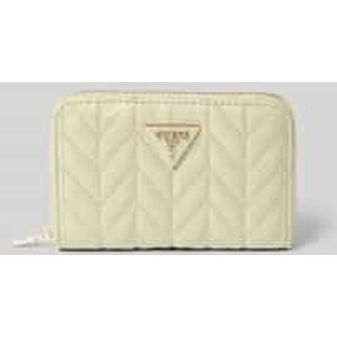GUESS portemonnee Cheryl SLG Zip Around Wallet Sage Lichtgroen